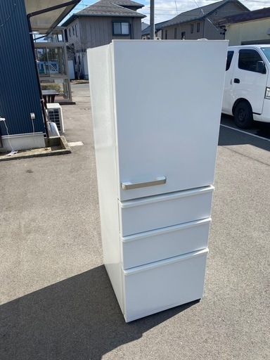 若○001 AQUA 冷蔵庫 AQR-AQUA AQR-36J 2020年製 4枚ドア ファミリー向け