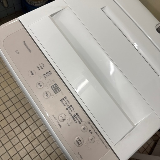 2024年　パナソニック　洗濯機　6kg  美品