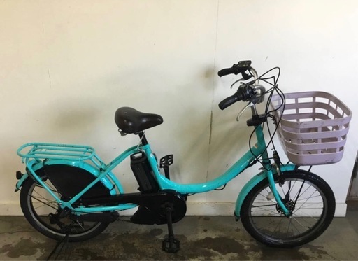 A-414△ y 岐阜発/ヤマハ PAS Babby/電動アシスト自転車/20インチ/3段変速/バッテリー8.7Ah/充電器なし/走行確認/現状品/管16s/ R8.2/12 △