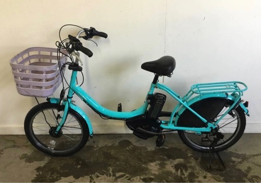 A-414△ y 岐阜発/ヤマハ PAS Babby/電動アシスト自転車/20インチ/3段変速/バッテリー8.7Ah/充電器なし/走行確認/現状品/管16s/ R8.2/12 △