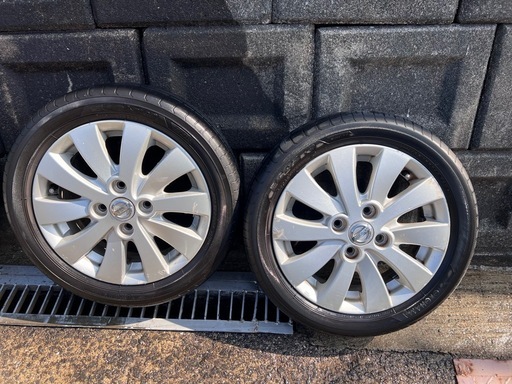 軽自動車　日産モコ　純正ホイール　14インチ4.5J 165/55R14 ４本セット