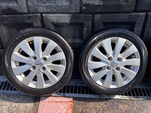 軽自動車　日産モコ　純正ホイール　14インチ4.5J 165/55R14 ４本セット