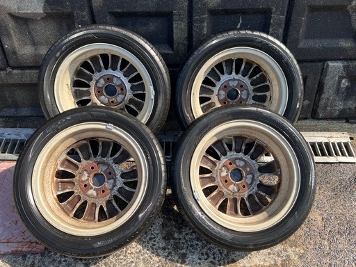 軽自動車　日産モコ　純正ホイール　14インチ4.5J 165/55R14 ４本セット