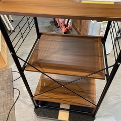 配達可【レンジ台】【ニトリ】クリーニング済み【管理番号0213】野 の画像