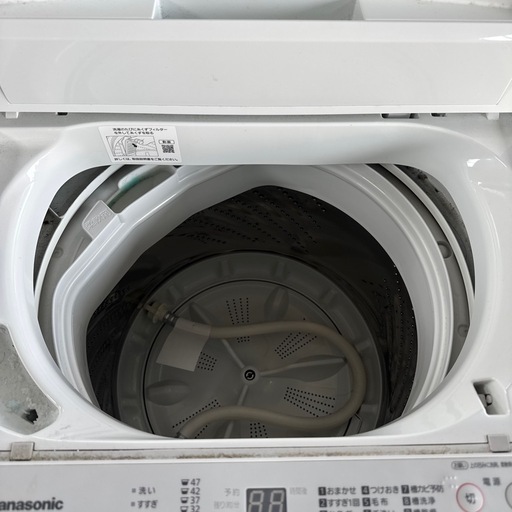 パナソニック5kg洗濯機2022年製