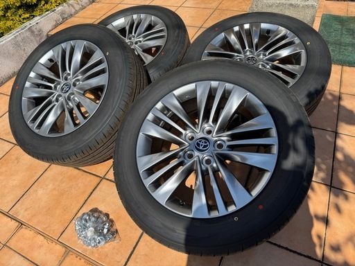 【新車外し】40系アルファード　18インチ純正タイヤホイール4本セット
