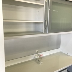 ジャングルジャングル貝塚店　レンジボード　ホワイト　大容量　ソフトクローズ　貝塚市　二色浜　リサイクルショップの画像