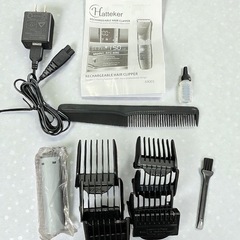 Hatteker電動バリカン ヘアカッター 充電式 ばりかん 水洗い 0.5-24mm 刈り高さ調節 2Bの画像