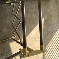 服干し棚　たたみタイプの画像