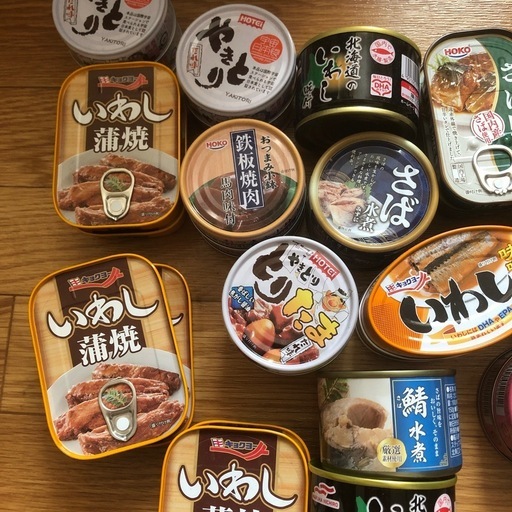 魚、焼き鳥缶詰