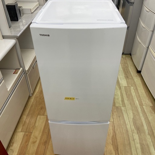 東芝 153L 冷凍冷蔵庫【リサイクルフカツ岡崎倉庫店】260213YS-9