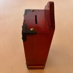 木製貯金箱の画像