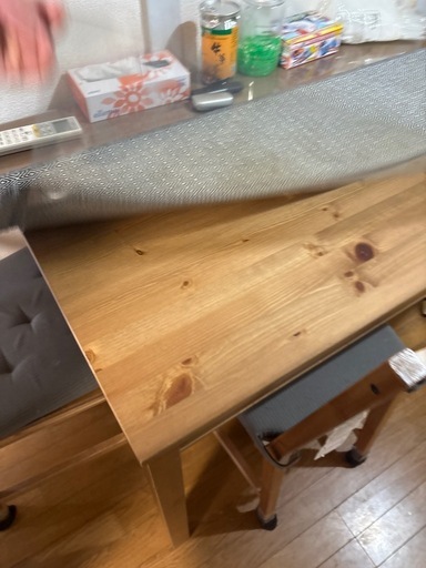 IKEA ダイニングテーブル　椅子四つセット　幅120✖️74cm
美品