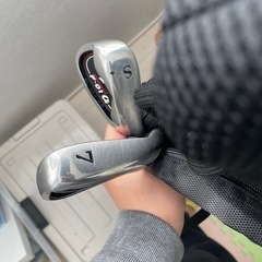 ゴルフクラブセット一式（キャディバッグ付）初心者用？現状渡し 500円の画像