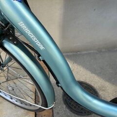 🌈美車 ！現行バッテリーほぼ新品！8.7Ah🌈ブリヂストン💖　24インチ　電動自転車　電動アシスト自転車 　中古　2134の画像