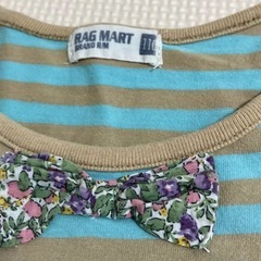 【おまけ】RAG MART ストライプ 半袖ワンピースの画像