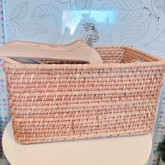 カゴとハンガーの画像