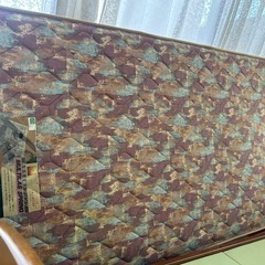 ベッド　マットレス付き
の画像
