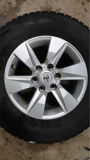 プラド外し　265/65R17 ヨコハマIG GO75 19年製　スタッドレスホイール付き4本セット