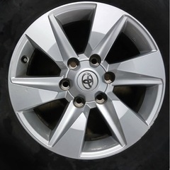 プラド外し　265/65R17 ヨコハマIG GO75 19年製　スタッドレスホイール付き4本セットの画像