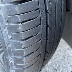 タイヤ アルミホイール 4本セット 日産リーフ 16インチの画像