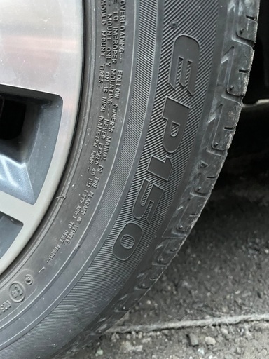 タイヤ アルミホイール 4本セット 日産リーフ純正 16インチ