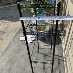 11376😸 スチールラック ４段 ラックの画像