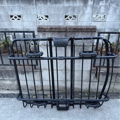 マツダcx-8用 THULE スーリー ルーフバスケット　ウィングバーセットの画像