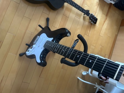 エレキギター、アコギ、ギター立て、カポセット