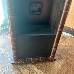 アンティーク　置き時計　引き出し付き　の画像