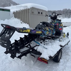 スキードゥー　G4 2019 175 スノーモービル　ポラリス　ヤマハ　キャットの画像