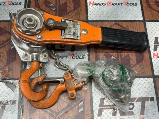 【中古】トラスコ 0.5t チェーンブロック【ハンズクラフト佐賀】