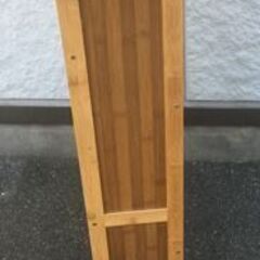 JM20758K)  シューズボックス/靴箱＜幅：約68m 高さ120cm 奥行：約16㎝＞中古品【取りに来られる方限定】　 の画像