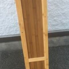 JM20758K)  シューズボックス/靴箱＜幅：約68m 高さ120cm 奥行：約16㎝＞中古品【取りに来られる方限定】　 の画像