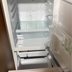 AQUA 168L 2ドア冷蔵庫 AQR-17J 2019年製 の画像