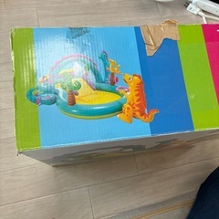 日によっては宇都宮もOK　INTEX 恐竜デザイン ビニールプールの画像
