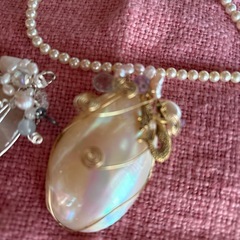 ヒーラー　手作り　パワーストーン　ネックレスの画像