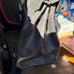 ボストンバック　オーストリッチ　中古の画像