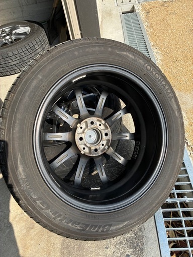 ヨコハマブルーアースGT195/55/16ホイール付き4本セット