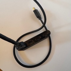 HDMIの拡張機　  エレコムの画像