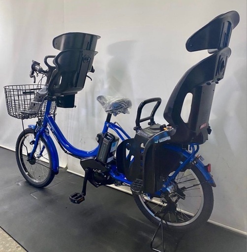 1年保証 送料無料 ヤマハ　パスバビー　20インチ　子供乗せ　青色　電動アシスト自転車 g213