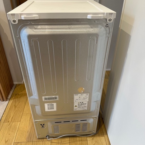 2023年製 Haier 冷凍庫 102L 1ドア 右開き デジタル温度表示 JF-NU102D-W