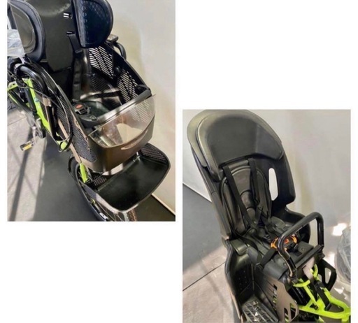 1年保証 送料無料 ヤマハ　パスキッス　20インチ　子供乗せ　黄緑色　電動アシスト自転車 g213