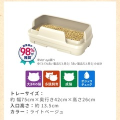 ニャンとも清潔トイレ  大型サイズの画像