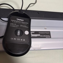 ゲーミングキーボードマウスセットの画像