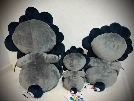 最安値3点セット★【新品・未使用】EXPO2025 万博　黒ミャクミャク　お手玉風ぬいぐるみ