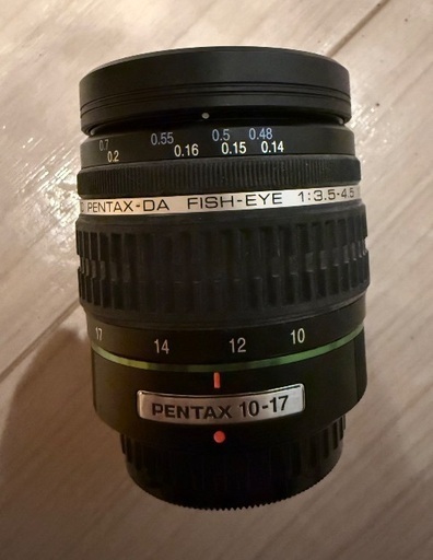 PENTAX DA FISH-EYE 10-17mm レンズ　ペンタックス