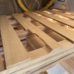 すのこ　ダブルサイズ　割れありの画像