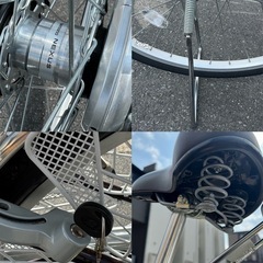 【美品】ブリヂストン26インチシティサイクル内装3段変速付自転車 通学通勤の画像