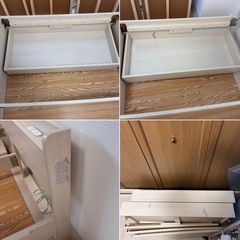 相手決定しました。木製ベッドフレーム　ダブルサイズ　の画像